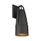 Designers Fountain Rue 18in 1-Light Black Modern Dark Sky Outdoor Hardwired Wall Lantern with No Bulbs Included D302M-7EW-BK - alternate 1